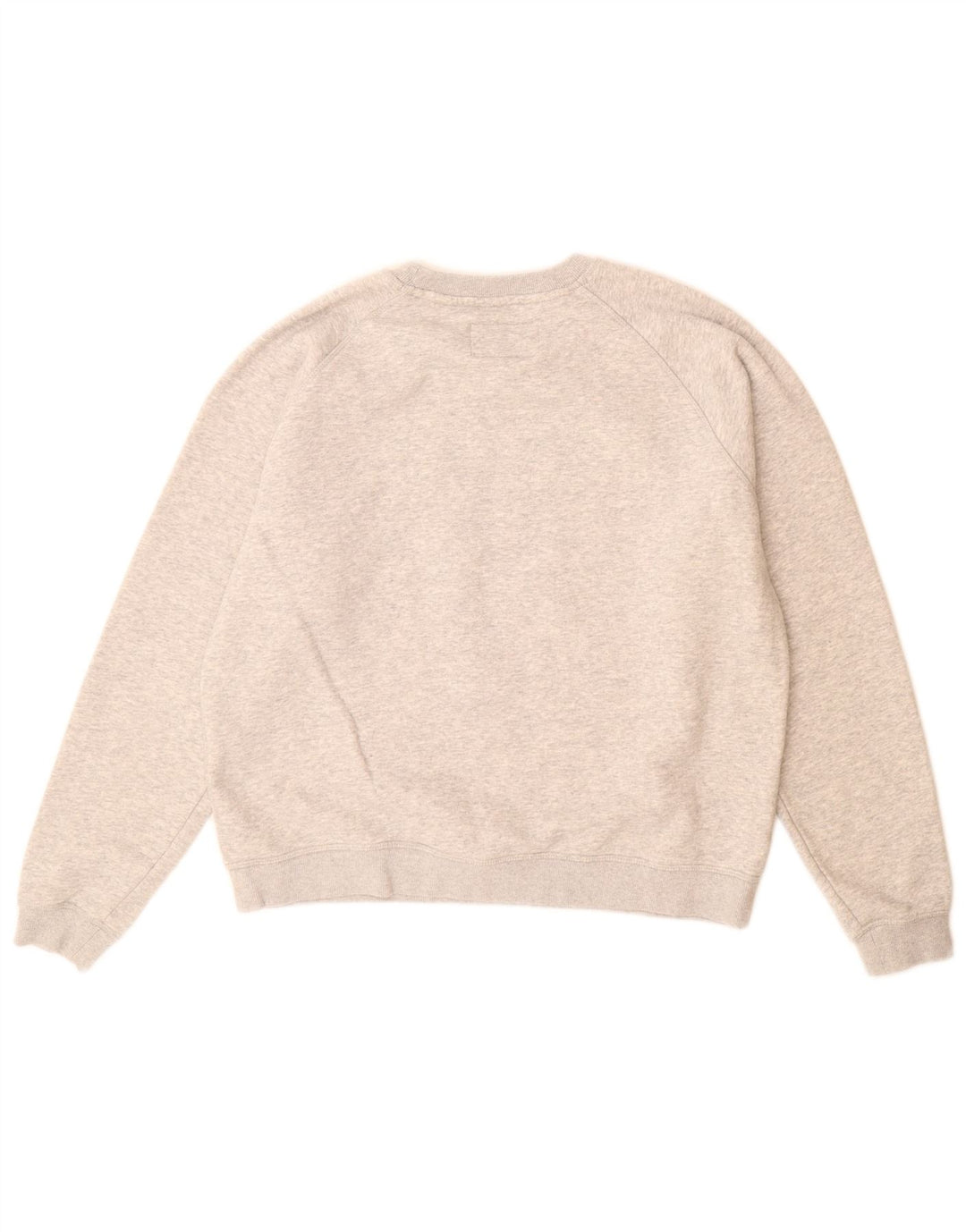 Jack Wills Sudadera gráfica para mujer Jumper UK 12 Gris medio moteado