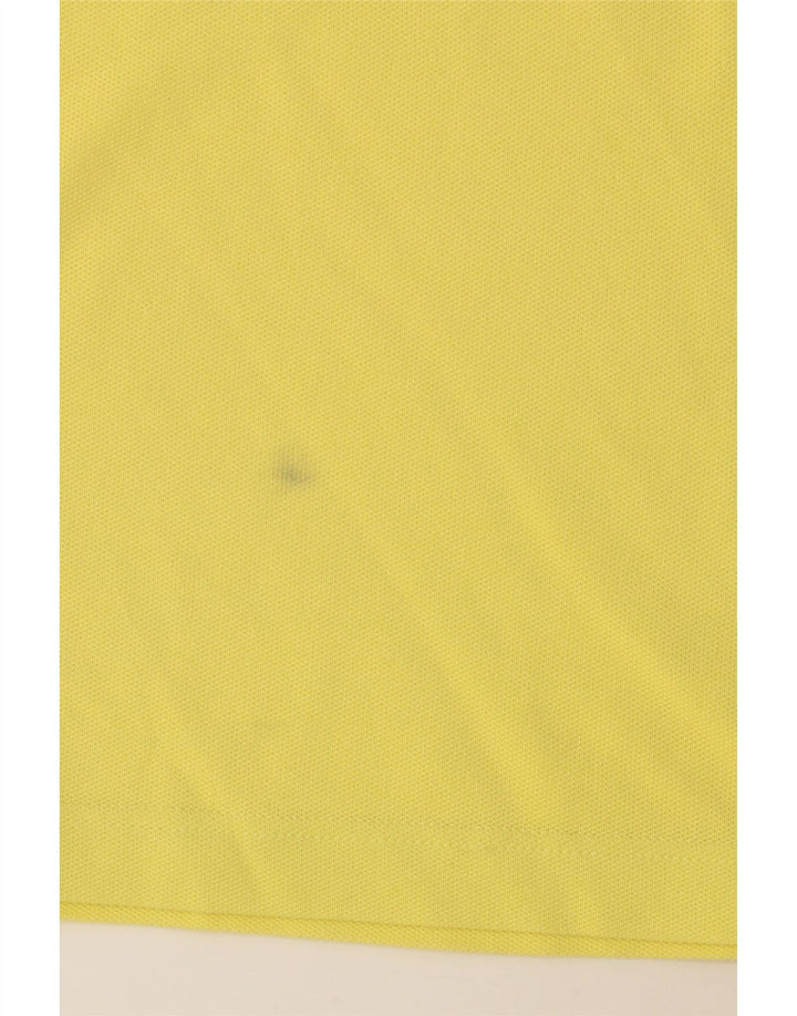 Lacoste Cami Top Mujer Talla 42 Algodón Amarillo Grande