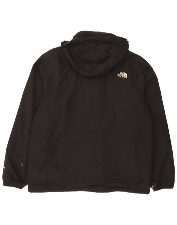 The North Face Chaqueta cortavientos con capucha para hombre Reino Unido 40 Grande Poliéster negro