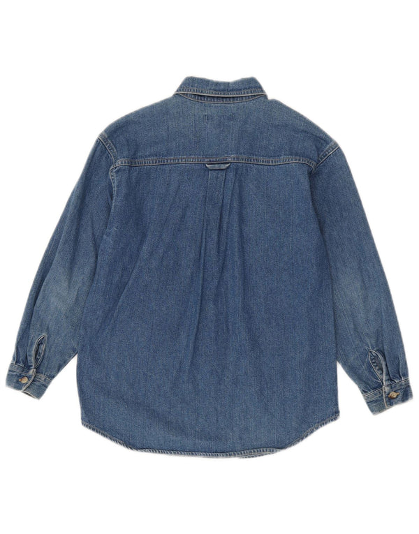 Timberland Camisa Vaquera Niño 7-8 Años Azul Algodón