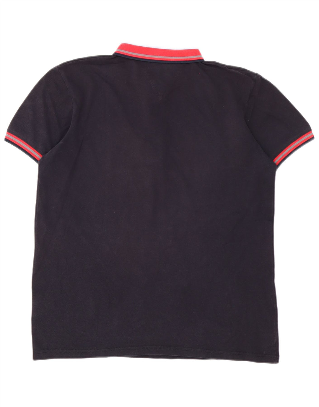 Polo Jeckerson para hombre de algodón color block en azul marino mediano