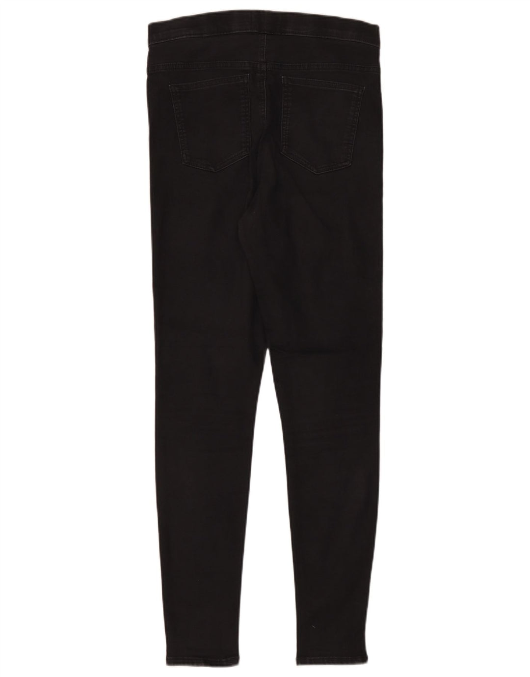 Marks & Spencer Jeans Jegging para Mujer UK 12 Medium W30 L30 Algodón Negro