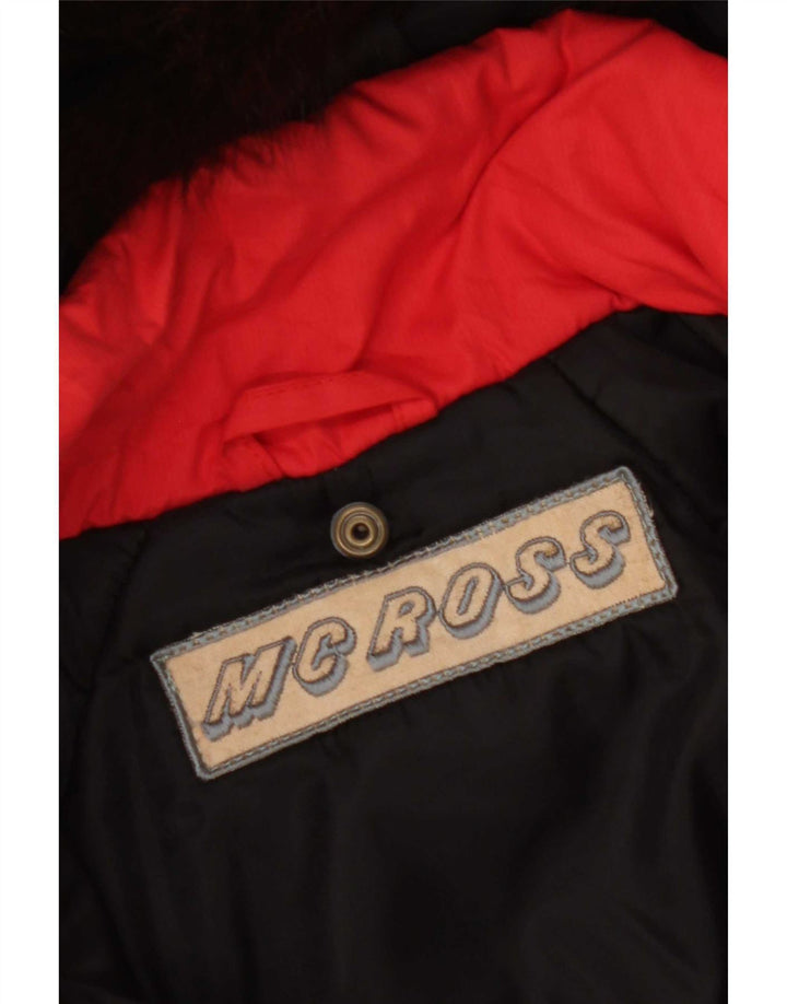 MC Ross Chaqueta cortavientos extragrande con capucha para mujer IT 40 Small Red