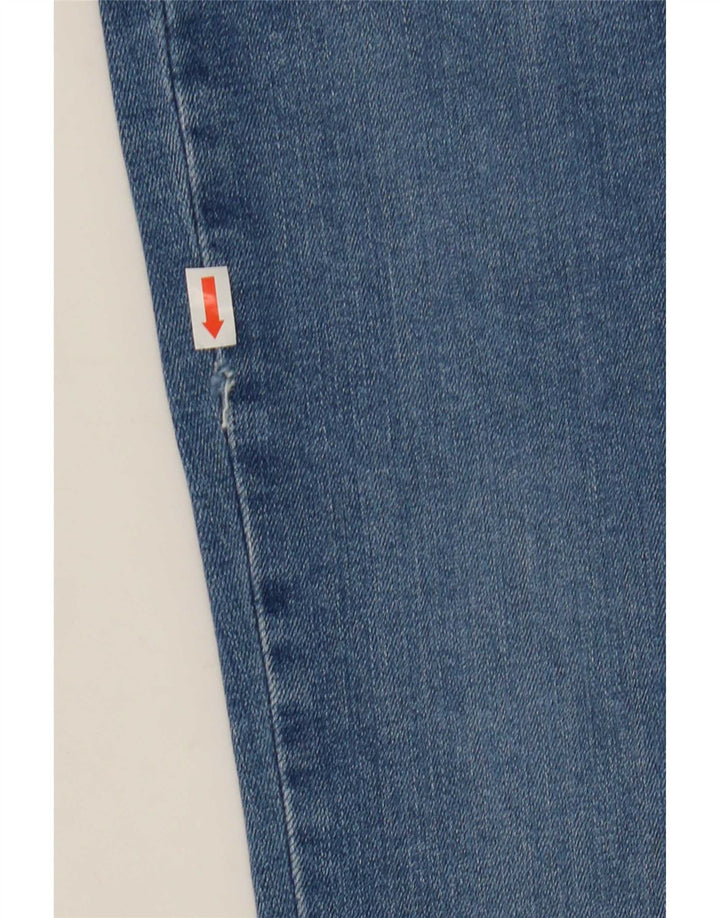 Levi's Mujer 724 Vaqueros Rectos De Tiro Alto W27 L30 Azul