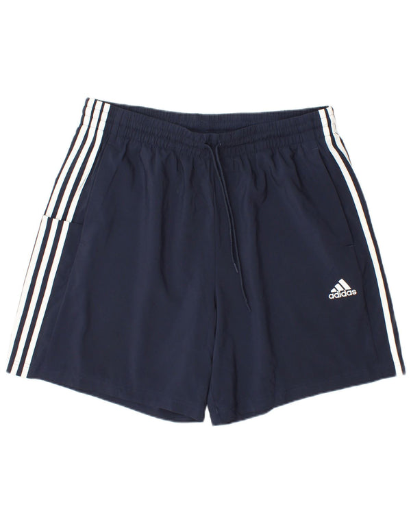 Adidas Hombre Pantalones Cortos Deportivos XL Azul Marino