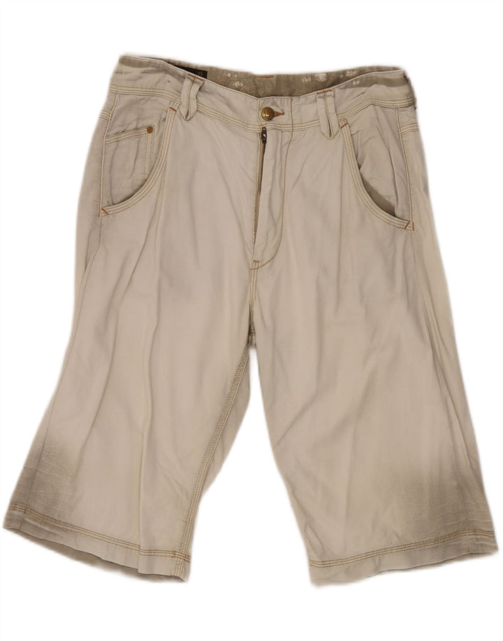 Bermudas Marlboro Classics para hombre W31 Algodón beige medio