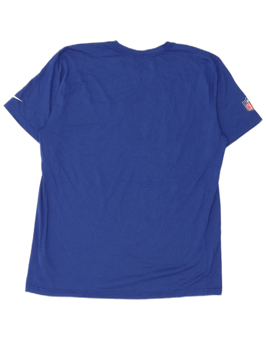 Nike New York Giants Graphic Camiseta para hombre, talla grande, poliéster azul