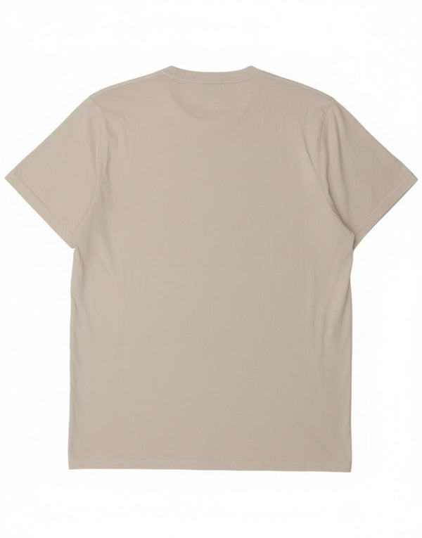 Camiseta Hollister Hombre Top XL Algodón Blanco
