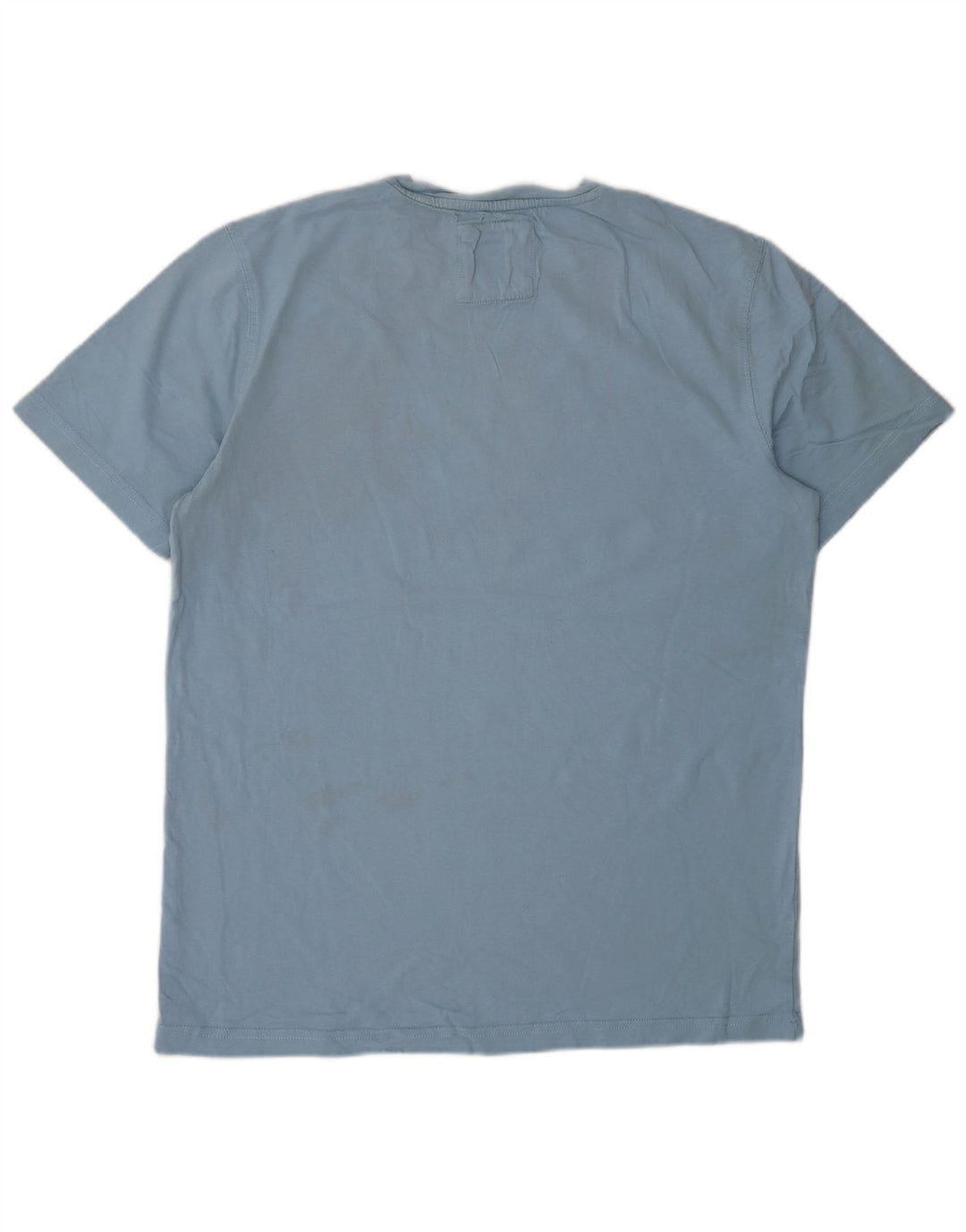 Crew Clothing Camiseta para hombre Top Algodón azul medio