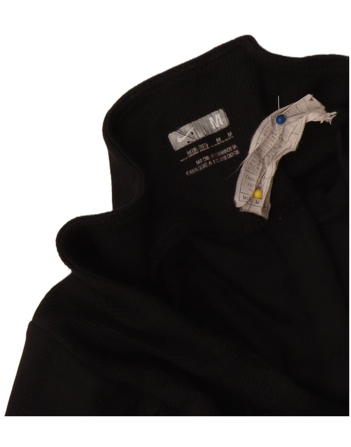Nike Pantalones Capri para Mujer US 8/10 Mediano Negro Poliéster