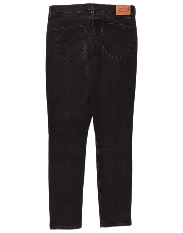 Levi's Womens 311 Shaping Skinny Jeans W30 L29 Black Cotton