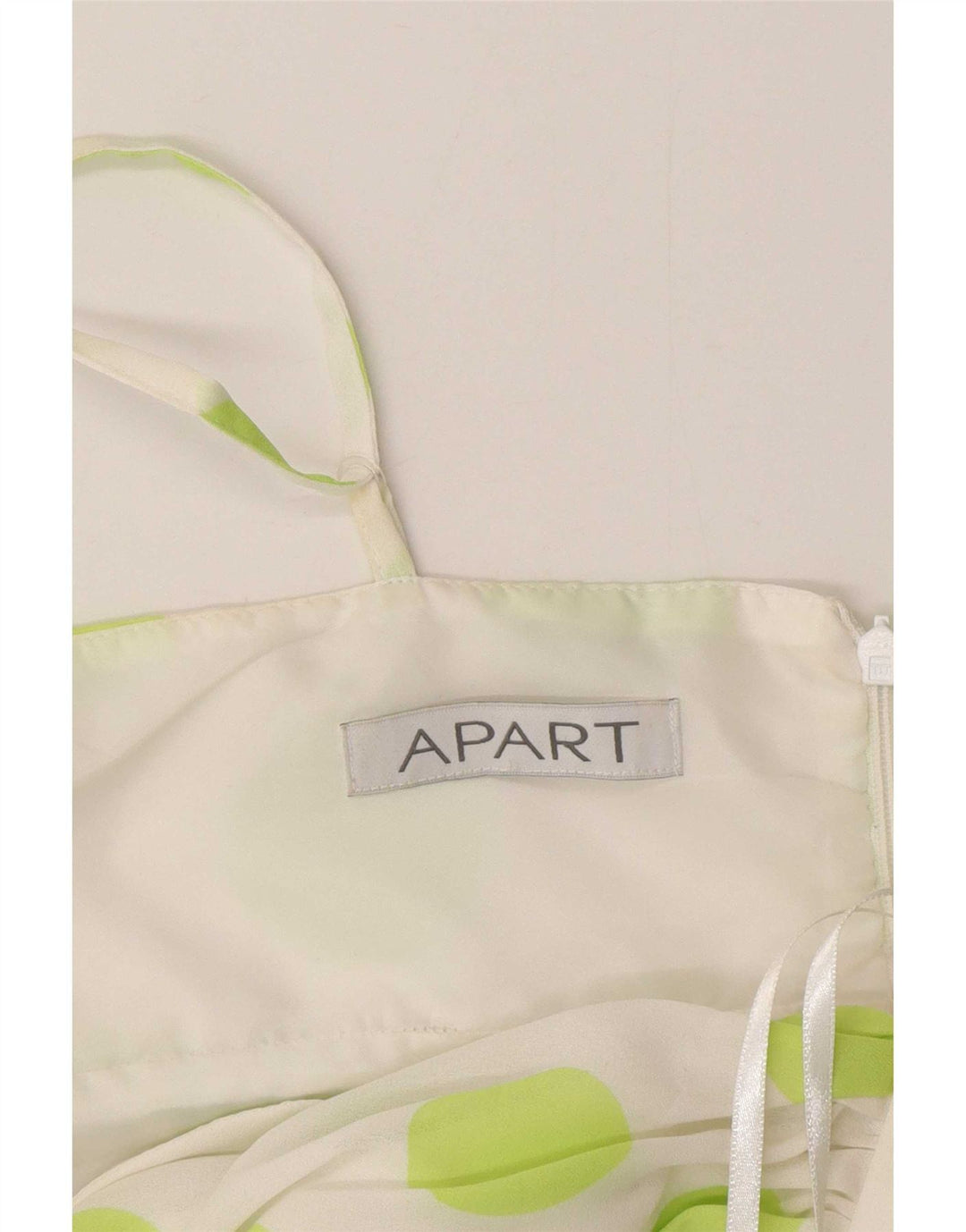 Apart Vestido de verano para mujer UK 40 Poliéster de lunares blancos medianos