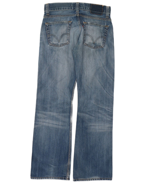 Levi's Mujer 512 Vaqueros Bootcut Desgastados W30 L32 Algodón Azul