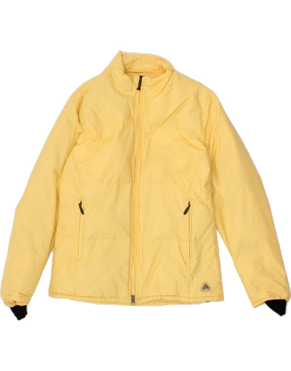 NIKE Mujer Ace Chaqueta Acolchada UK 40 XL Amarillo