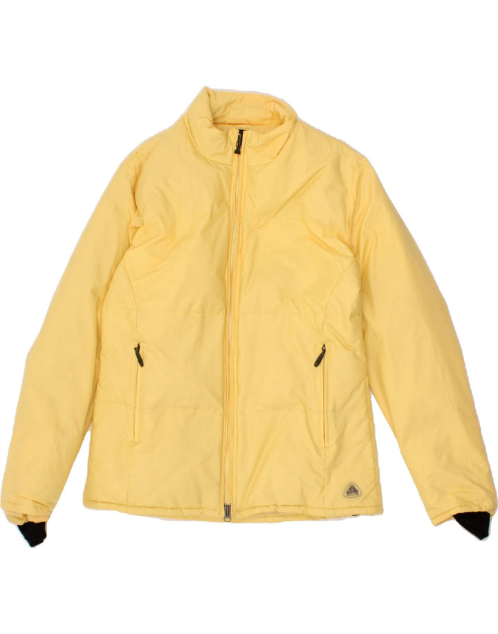 NIKE Mujer Ace Chaqueta Acolchada UK 40 XL Amarillo