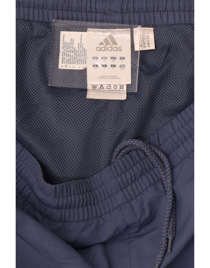 Pantalón de Chándal ADIDAS Hombre UK 40/42 Azul Medio Poliéster