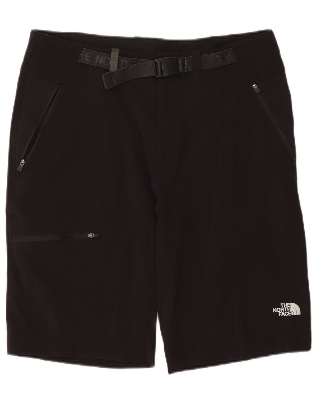 The North Face Pantalones cortos cargo gráficos para hombre W34 Large Nylon negro