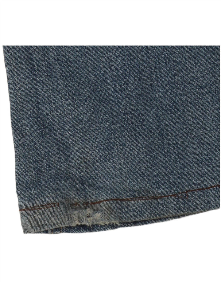 Zara Vaqueros Acampanados Mujer EU 34 2XS W24 L31 Azul