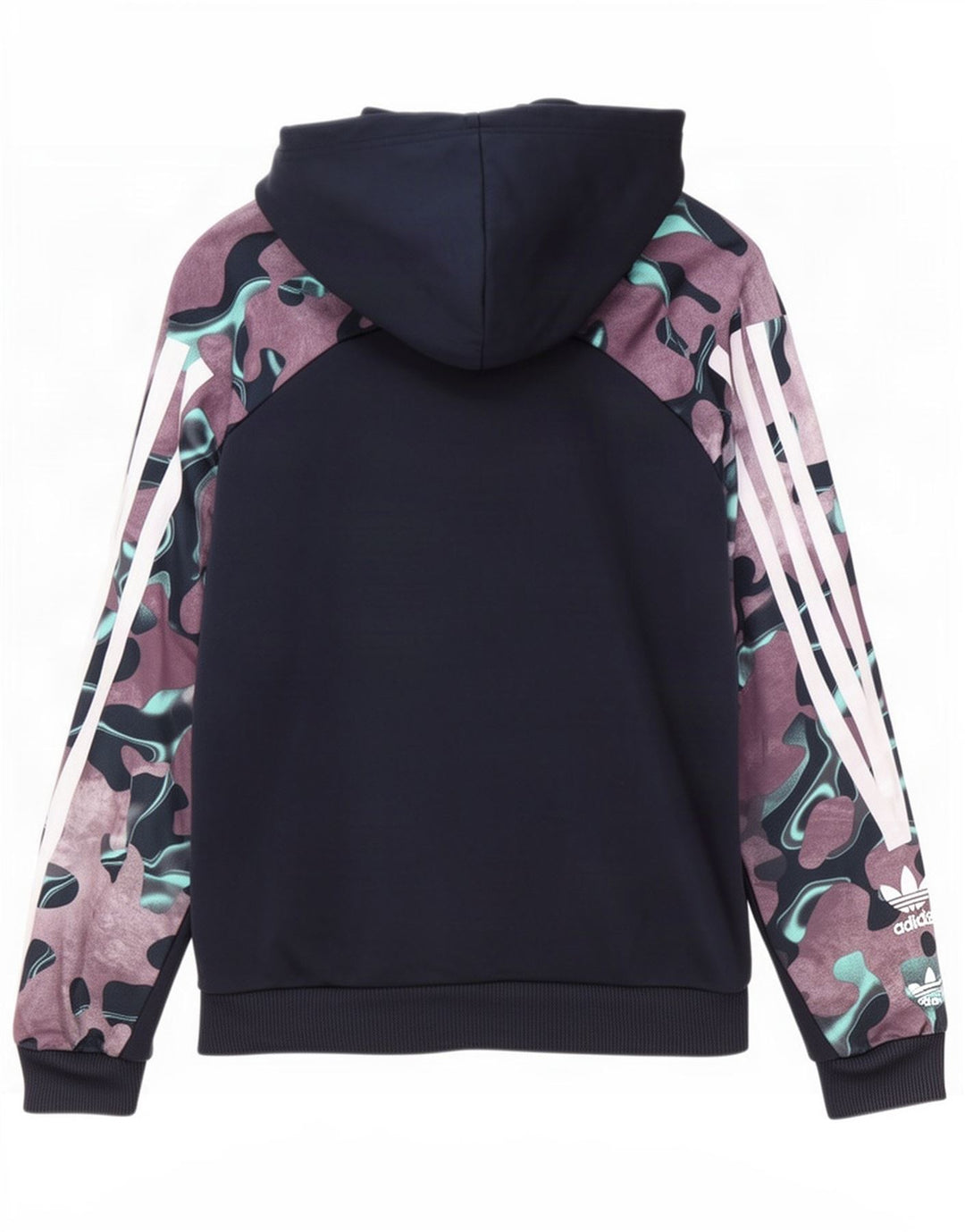 Adidas Hombre Sudadera con capucha Jumper Small Azul Marino Camuflaje Poliéster