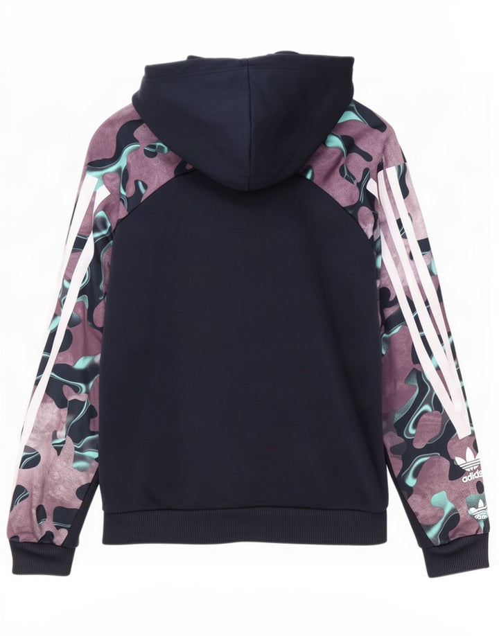 Adidas Hombre Sudadera con capucha Jumper Small Azul Marino Camuflaje Poliéster