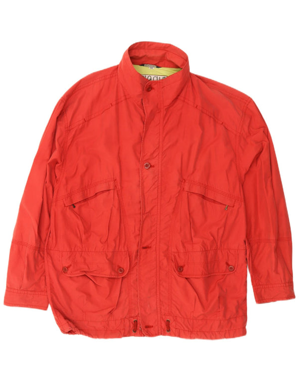 Faciba Chaqueta utilitaria para hombre IT 54 2XL Algodón rojo