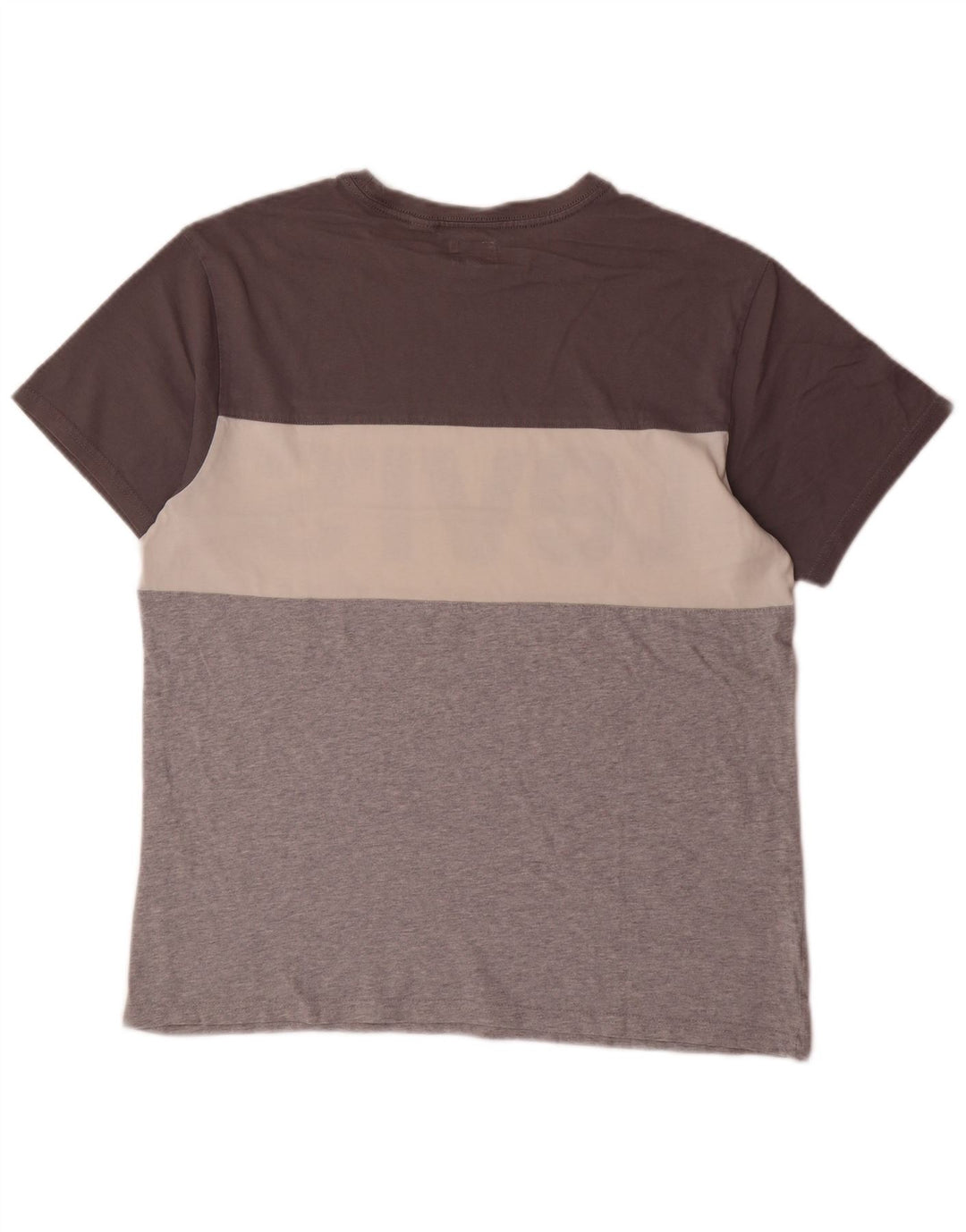 LEVI'S Camiseta gráfica para hombre Top gris medio con bloques de color