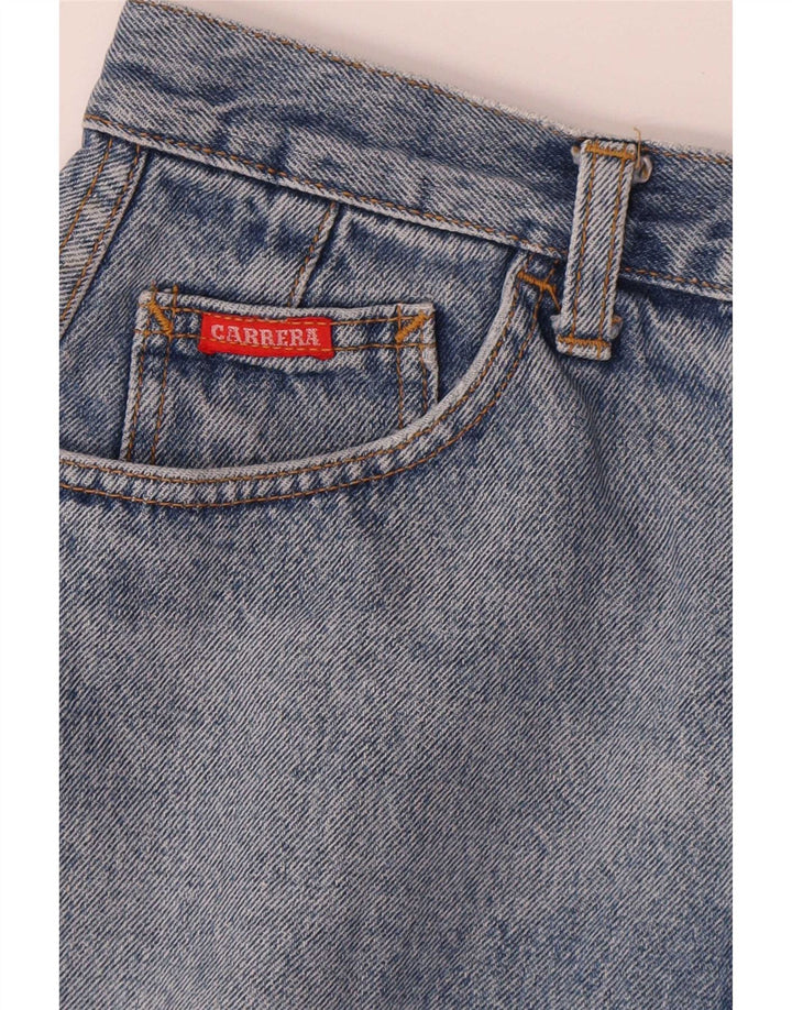 Falda Vaquera Carrera Mujer W28 Azul Medio