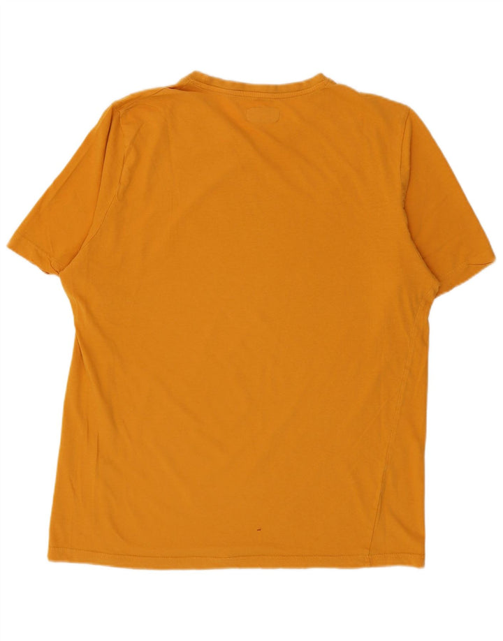 Kappa Hombre Camiseta Gráfica Top XL Naranja