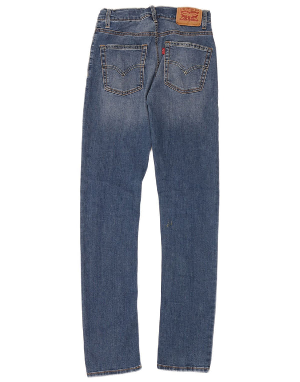 Levi's Vaqueros pitillo 510 para niños 11-12 años W26 L30 Algodón azul
