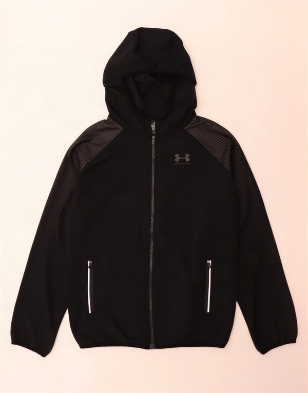 Under Armour Chaqueta de chándal holgada para niños 10-11 años Negro