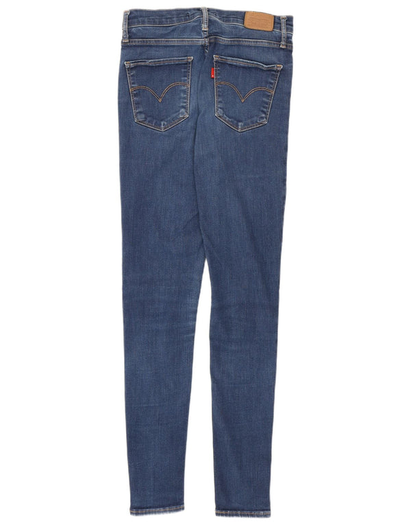 Levi's Vaqueros súper ajustados de talle alto 720 para mujer W27 L30 Algodón azul marino