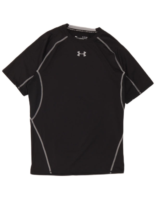 Under Armour Hombre Heat Gear Graphic Camiseta Top XL Negro