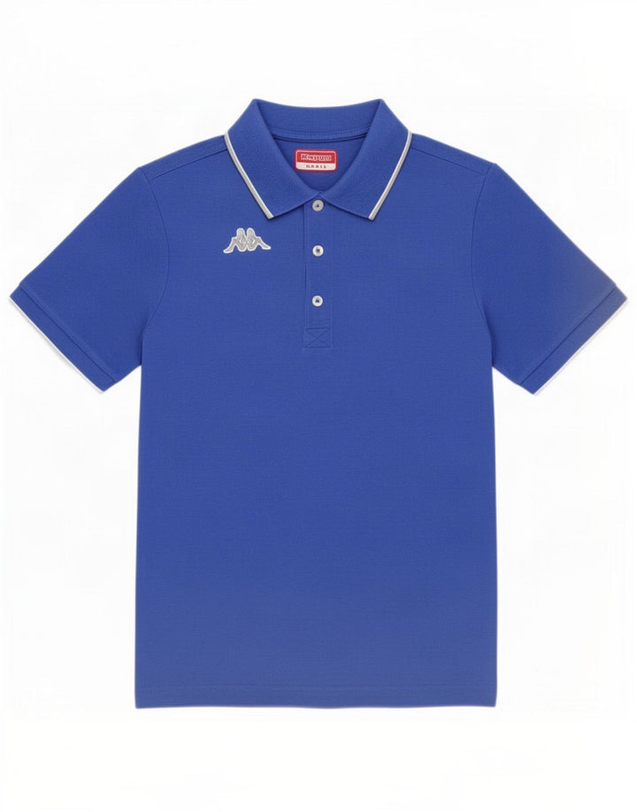Kappa Polo Hombre Azul Pequeño