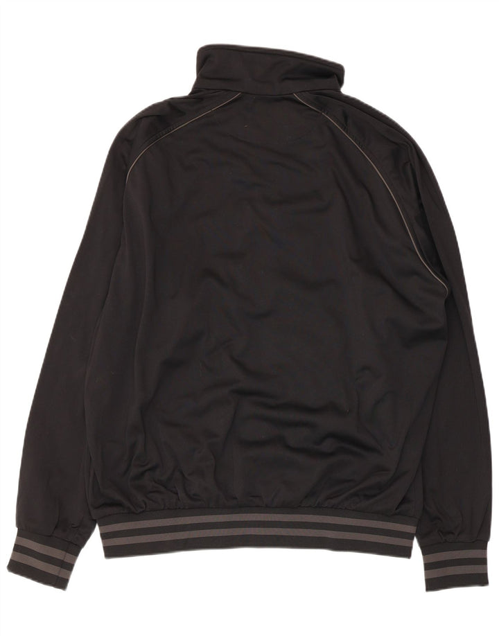 CHAMPION Chaqueta superior de chándal para hombre Poliéster negro grande
