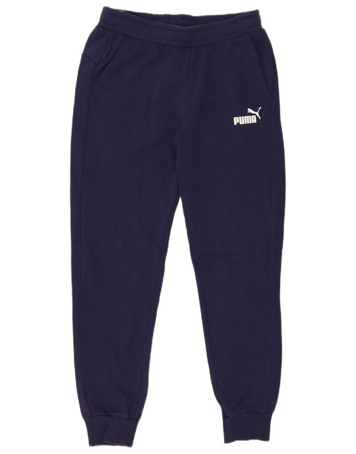 PUMA Pantalón de Chándal para Hombre Joggers Medium Azul Marino Algodón