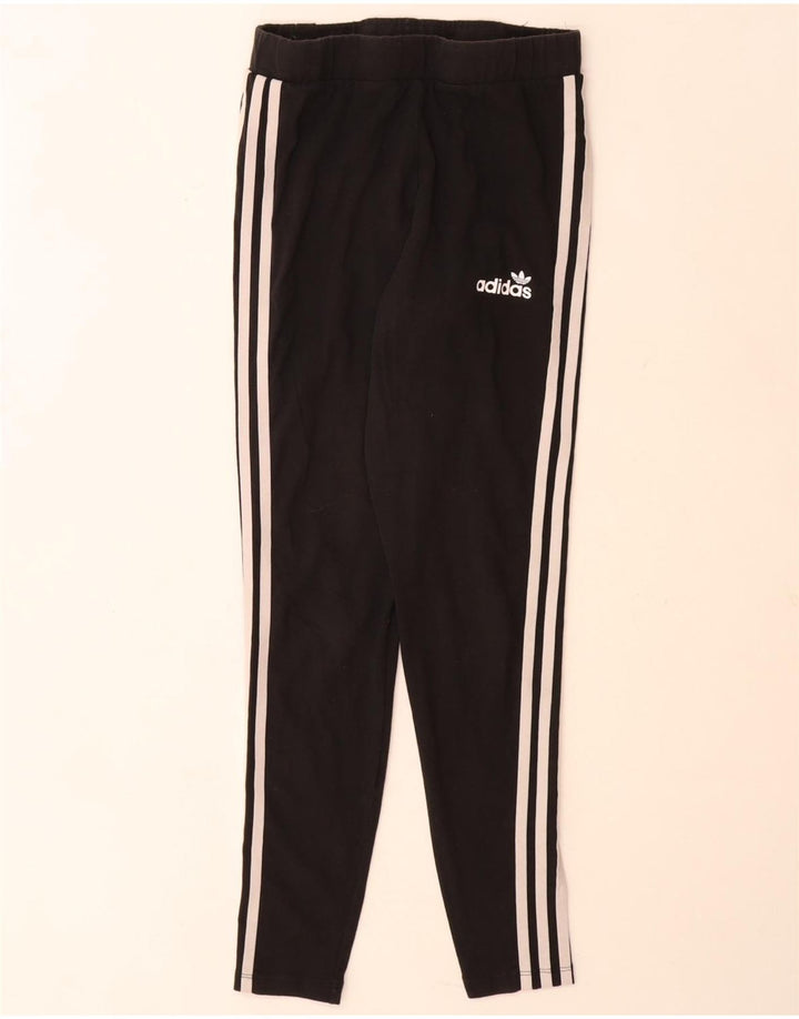Adidas Leggings para mujer Reino Unido 12 Mediano Negro Algodón