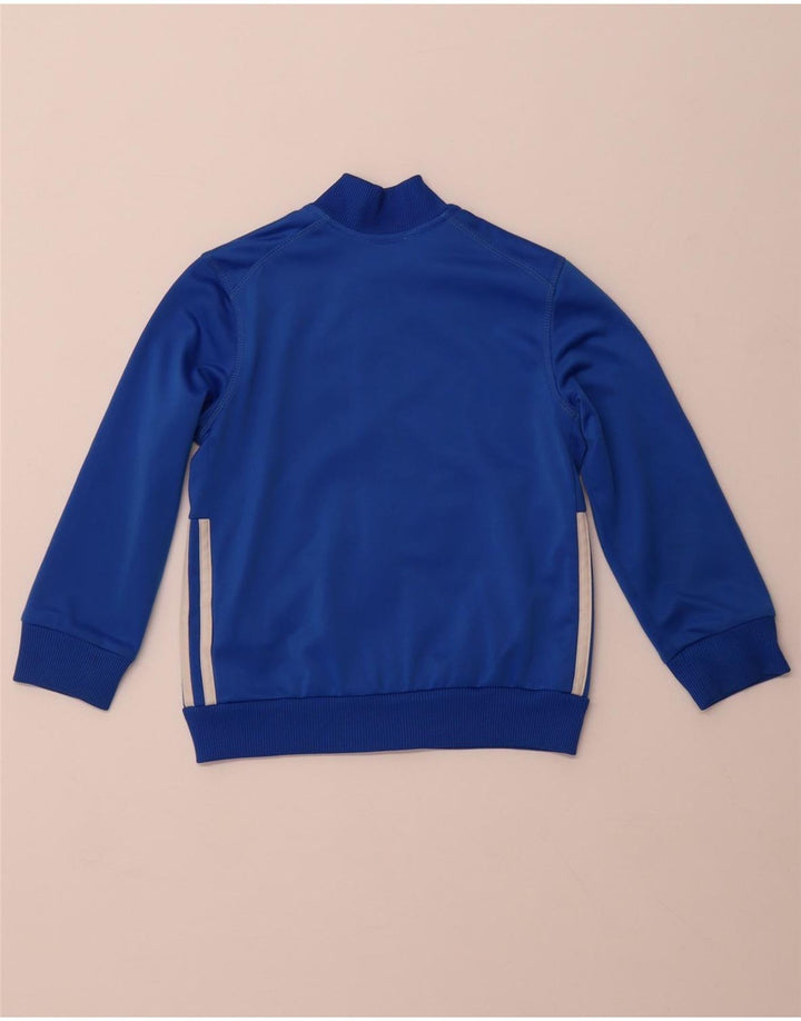 ADIDAS Chaqueta Chándal Niño 5-6 Años Azul Poliéster