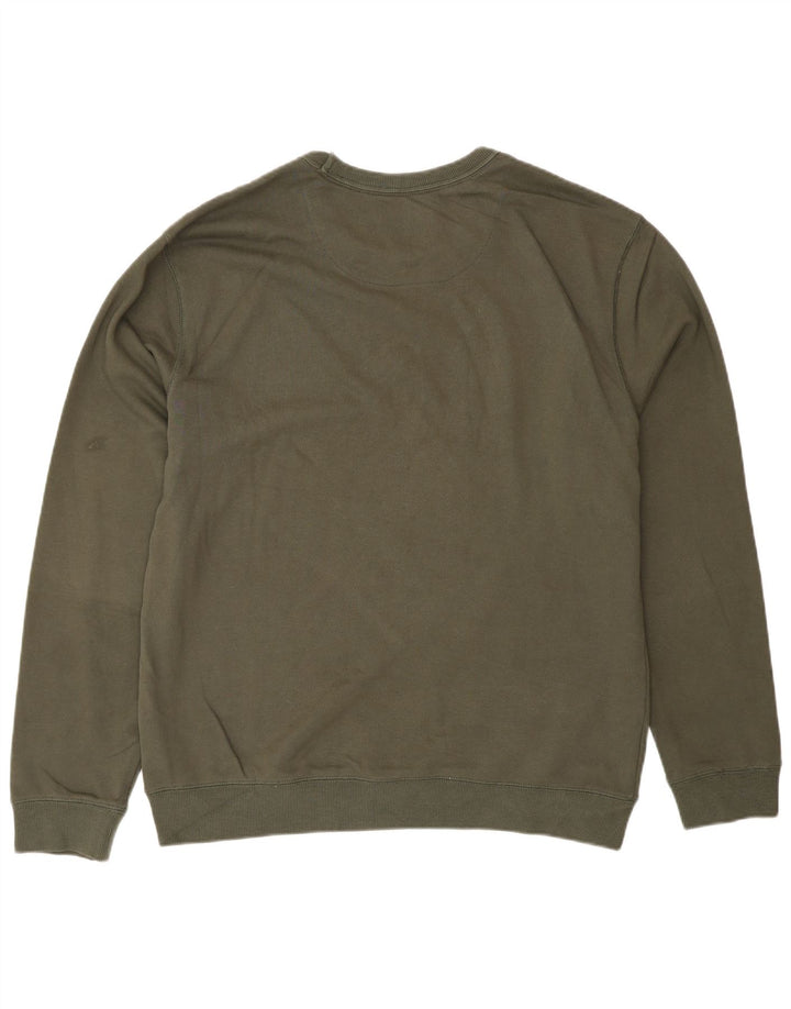 French Connection Sudadera Hombre XL Caqui Algodón
