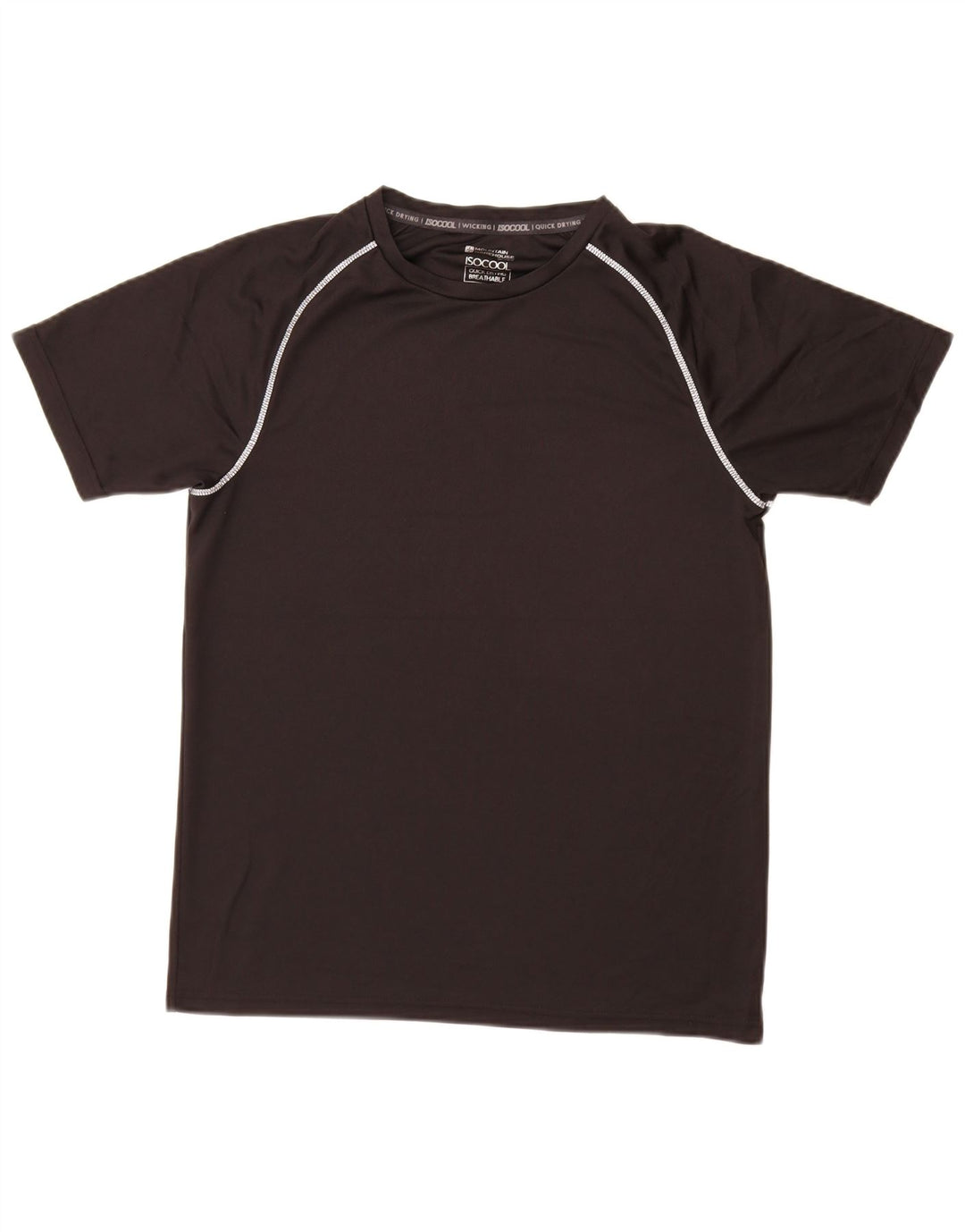 Camiseta para hombre Mountain Warehouse Top mediano negro poliéster