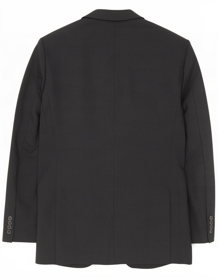 Marks & Spencer Chaqueta tipo blazer de corte regular con 2 botones para hombre UK 40 Gris medio