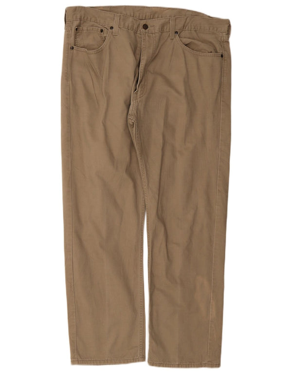 Pantalones cortos deportivos rectos Levi's para hombre W38 L30 Beige