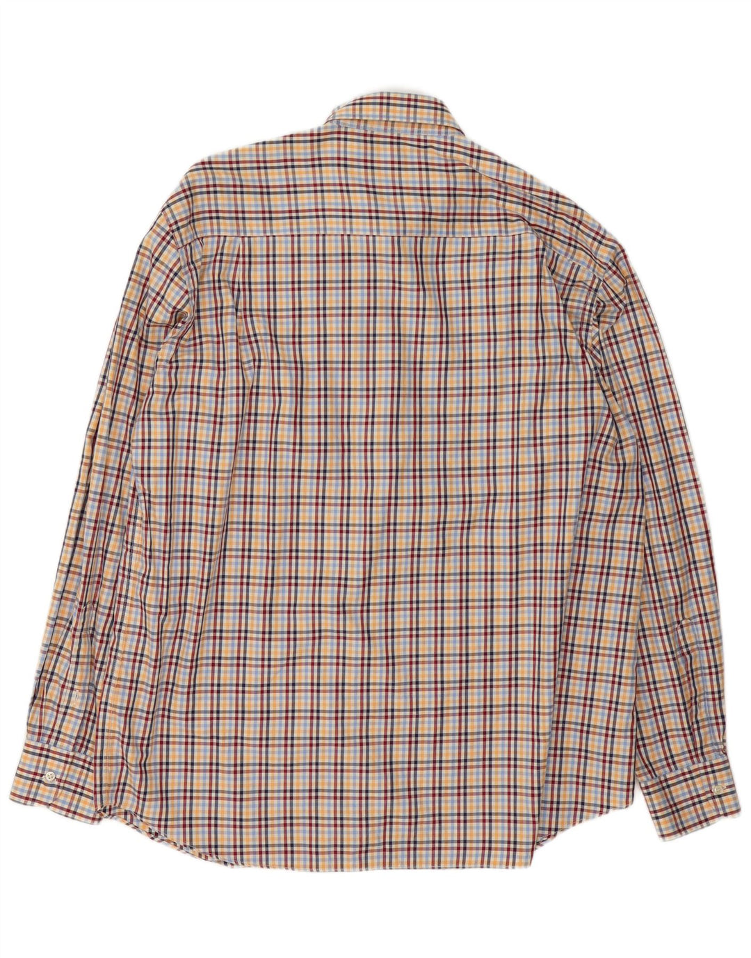 Camisa de franela para hombre Paul & Shark Talla 43 XL Algodón a cuadros multicolor