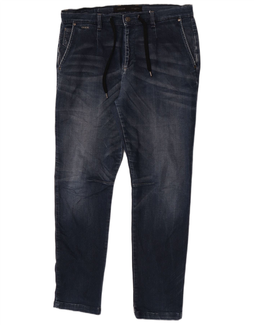 Guess Vaqueros Slim Hombre W33 L32 Azul Marino