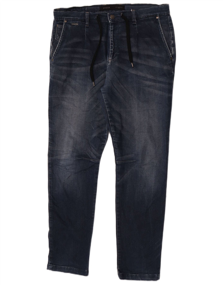 Guess Vaqueros Slim Hombre W33 L32 Azul Marino