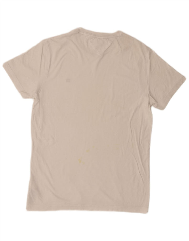 Camiseta Tommy Hilfiger Hombre Top Medium Blanco Algodón