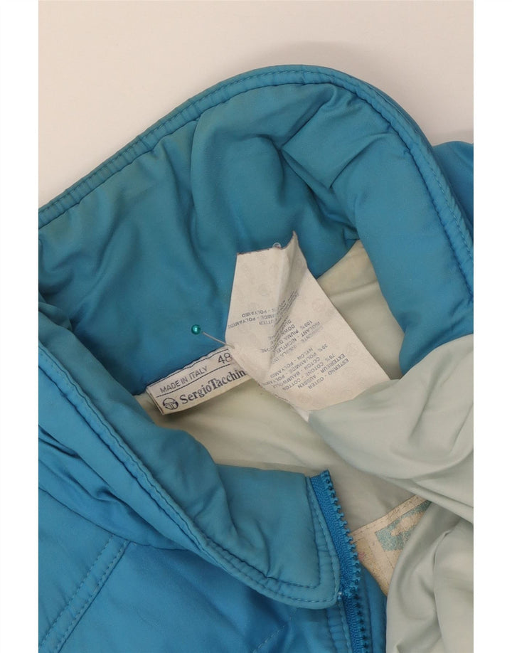 Sergio Tacchini Chaleco Acolchado Hombre IT 48 Algodón Azul Medio