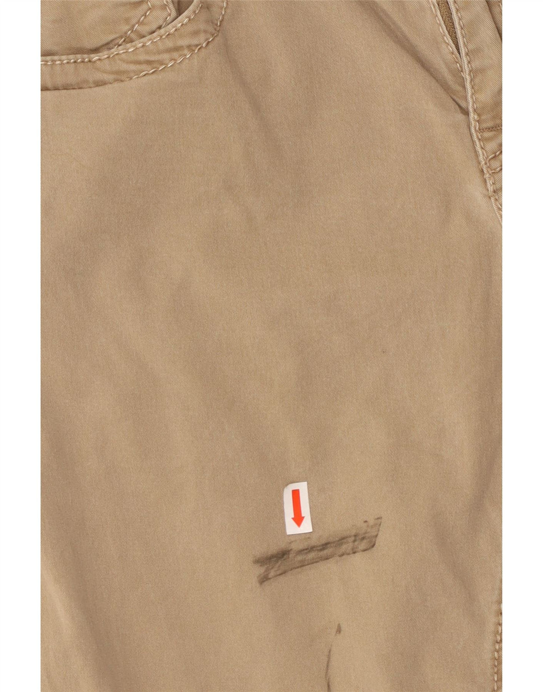 BKE Jake Pantalones cortos casuales para hombre W32 Algodón beige medio