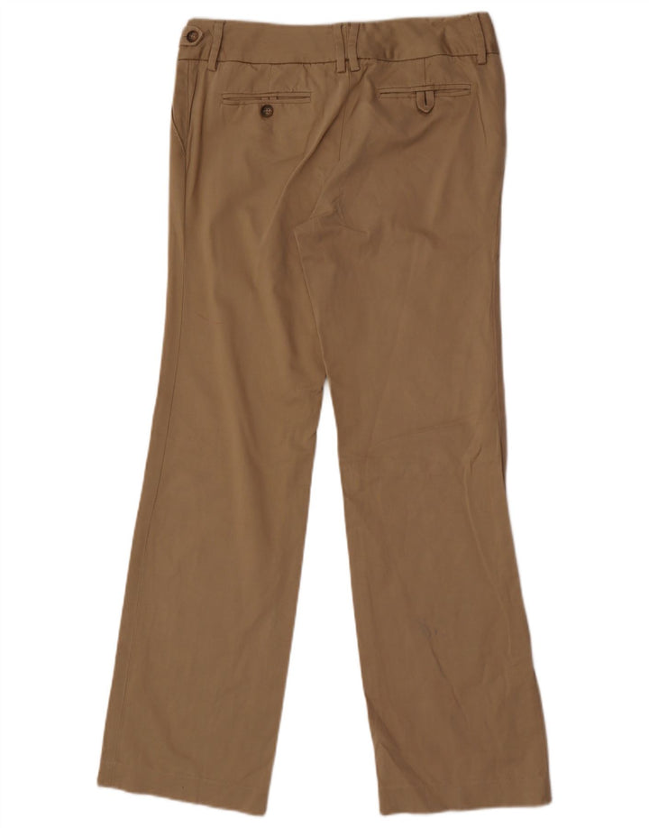 Massimo Dutti Pantalón Chino Recto Mujer EU 40 Medium W30 L30 Beige