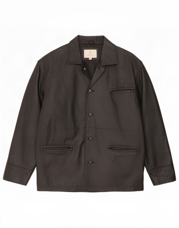 Chaqueta tipo blazer holgada con 4 botones para hombre Modern Classics IT 48/50 Medium Black