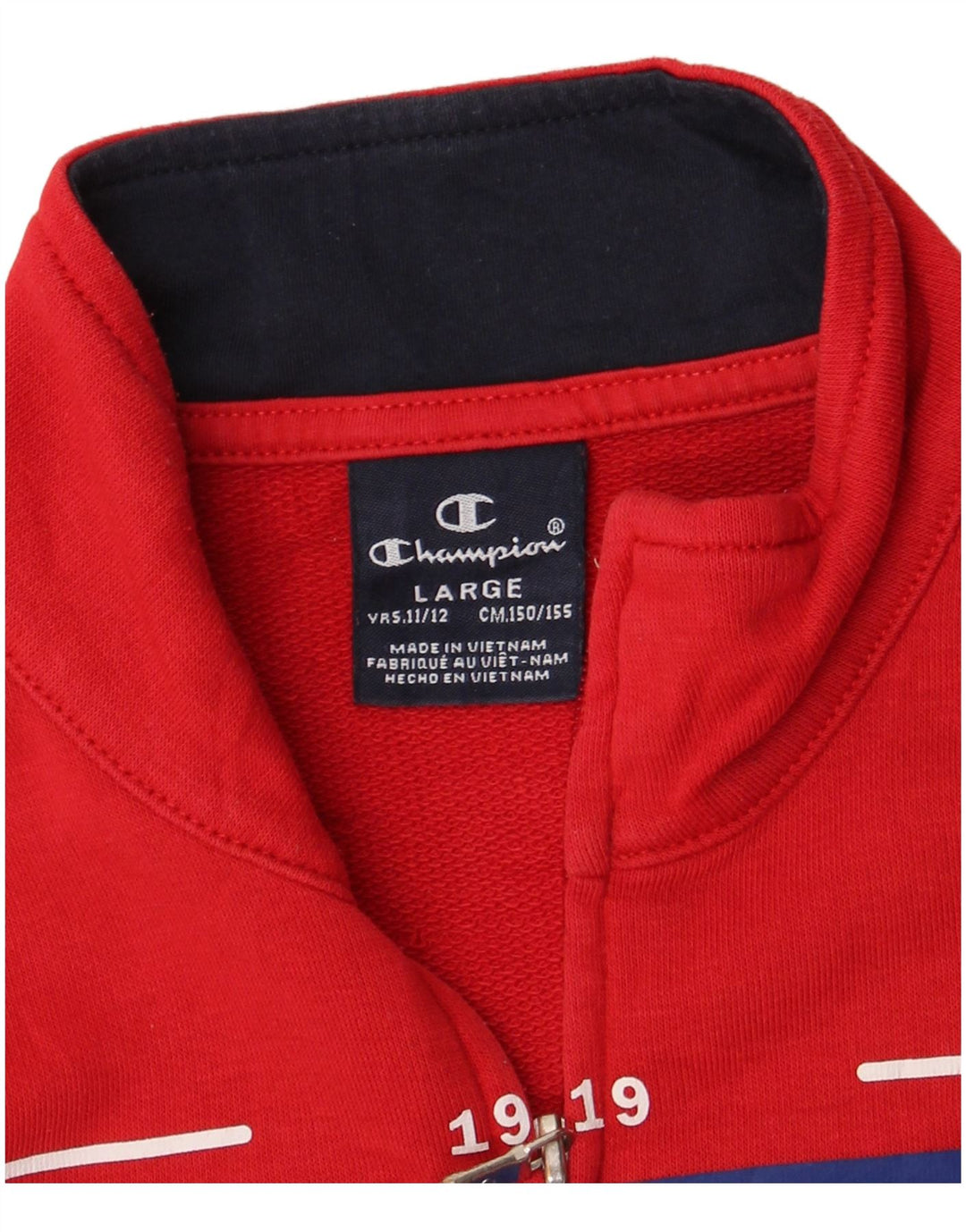 Champion Sudadera gráfica para niños 11-12 años Grande Rojo